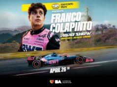 Se viene el Road Show de Colapinto en Buenos Aires
